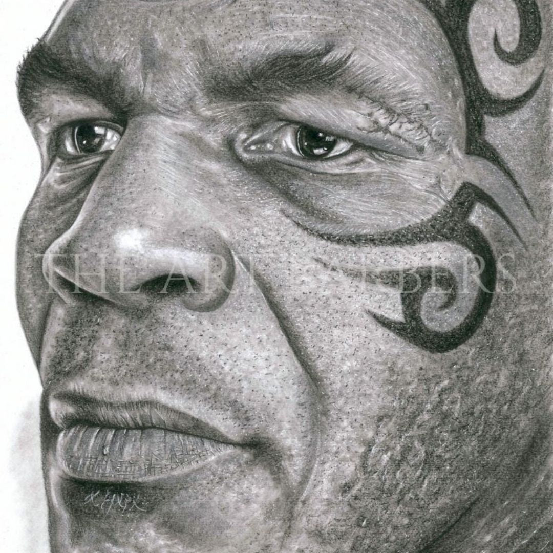 Iron Mike Tyson Art Print