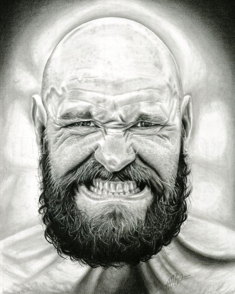 Tyson Fury Original Art Work