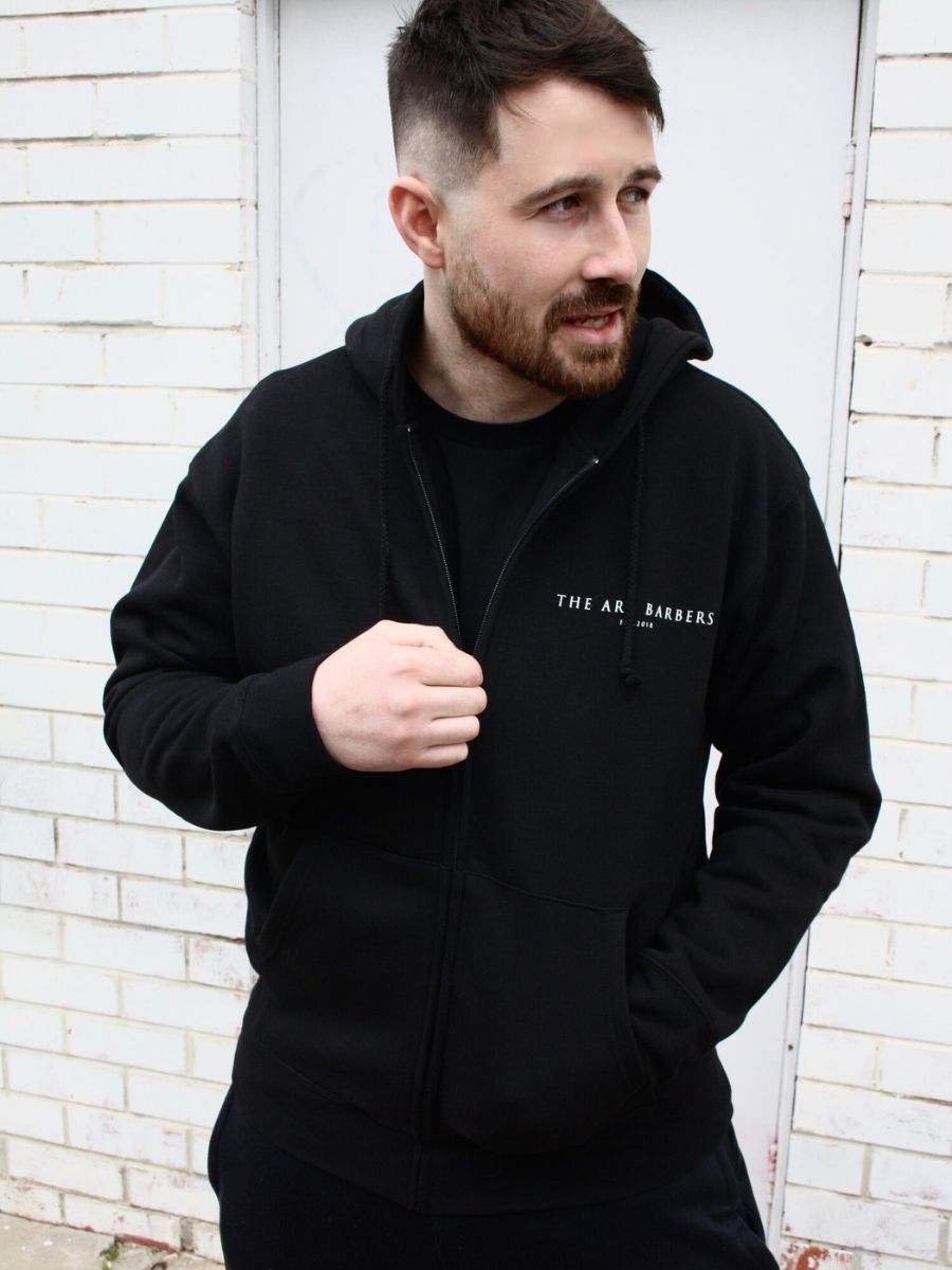 Zip Hoodies Black